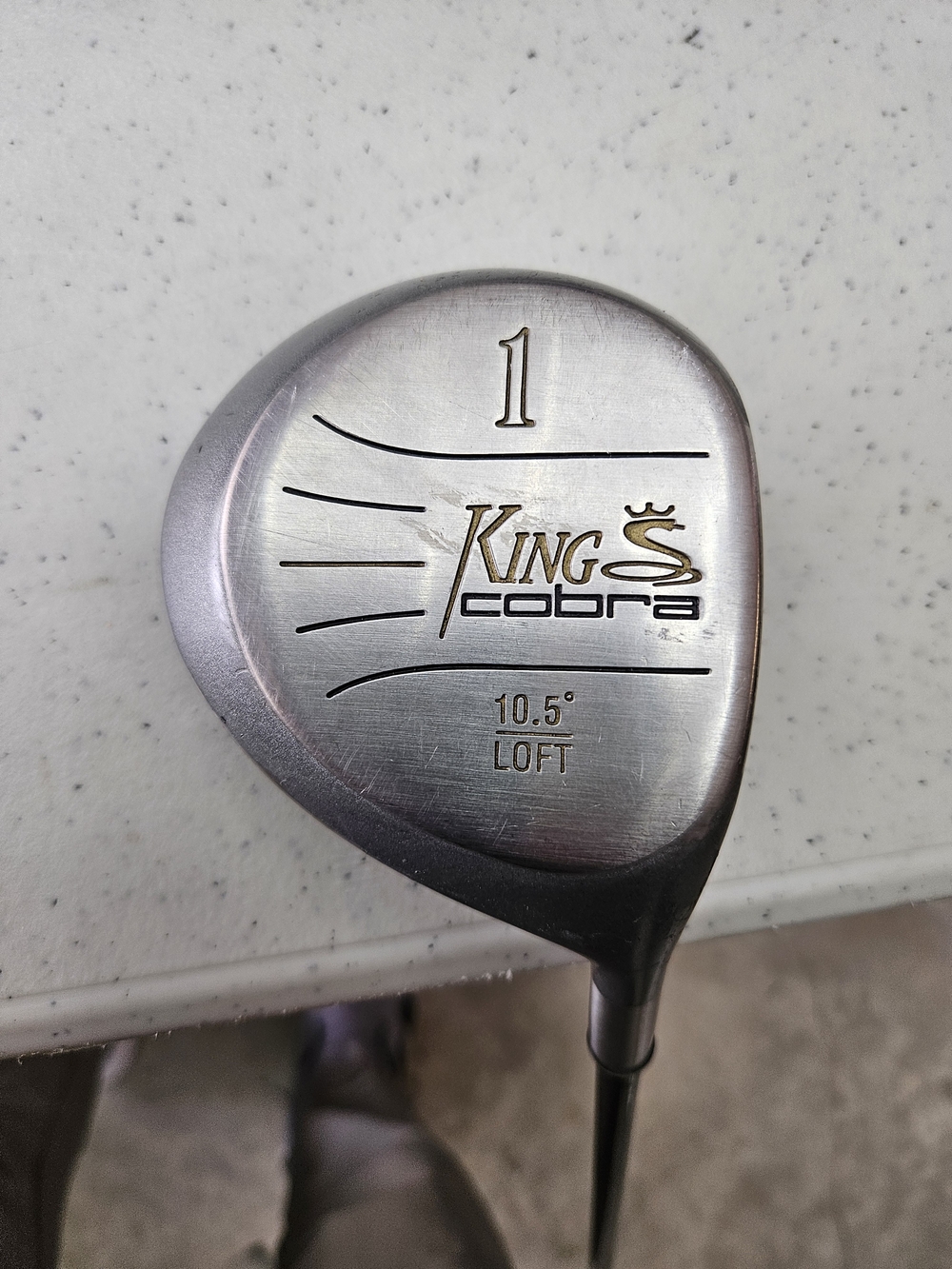 Vintage King Cobra 1 Driver 10.5° Loft Graphite Shaft Made in USA